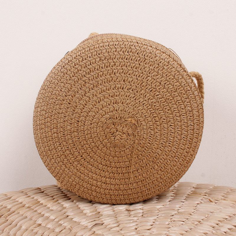 Mini Sac Rond Bohème Chic - L'Accessoire Tendance Été