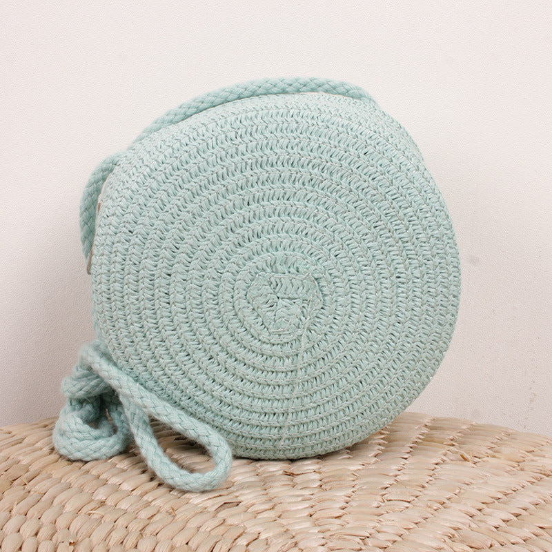 Mini Sac Rond Bohème Chic - L'Accessoire Tendance Été