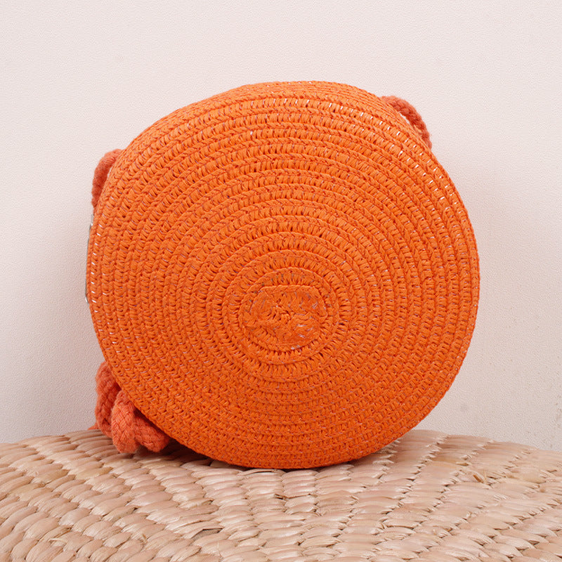 Mini Sac Rond Bohème Chic - L'Accessoire Tendance Été