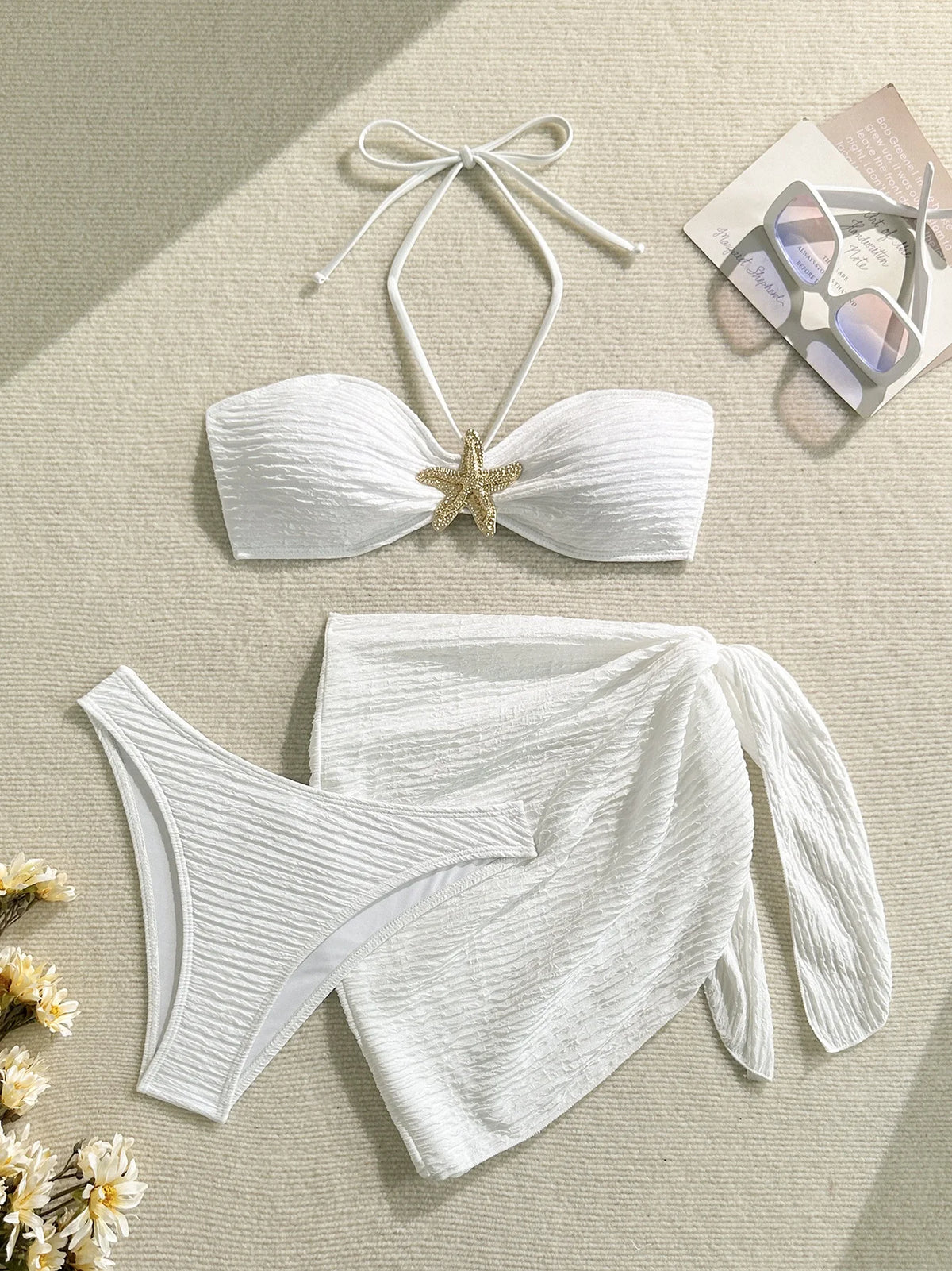 Riviera Star – 3-Piece Bikini Set