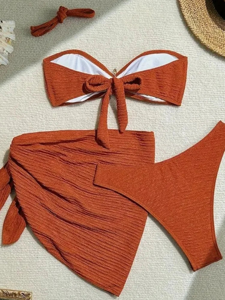 Riviera Star – 3-Piece Bikini Set