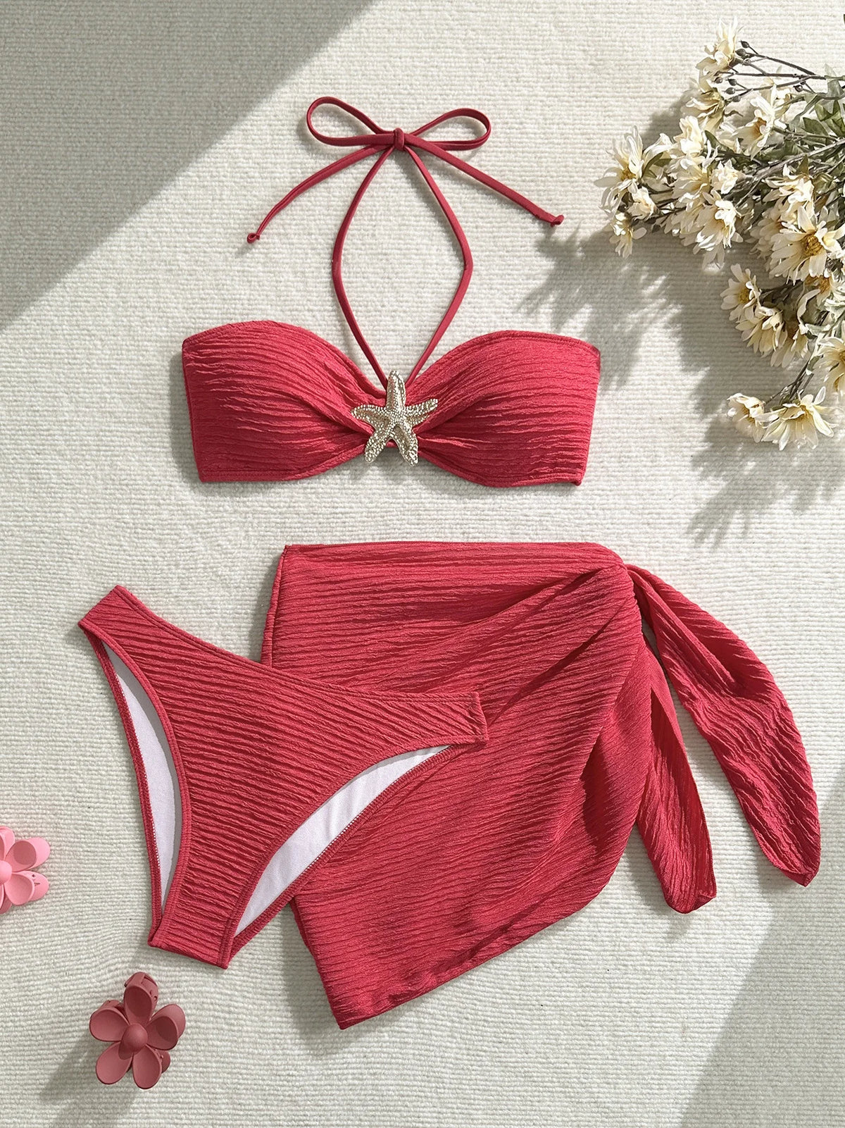 Riviera Star – 3-Piece Bikini Set