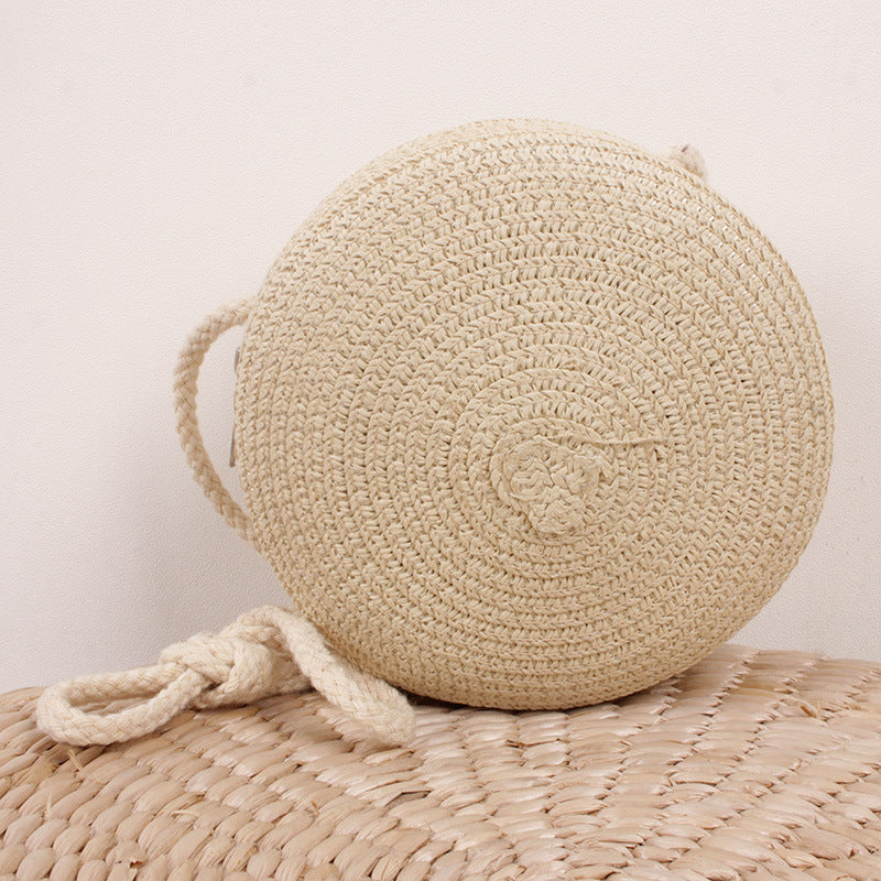 Mini Sac Rond Bohème Chic - L'Accessoire Tendance Été