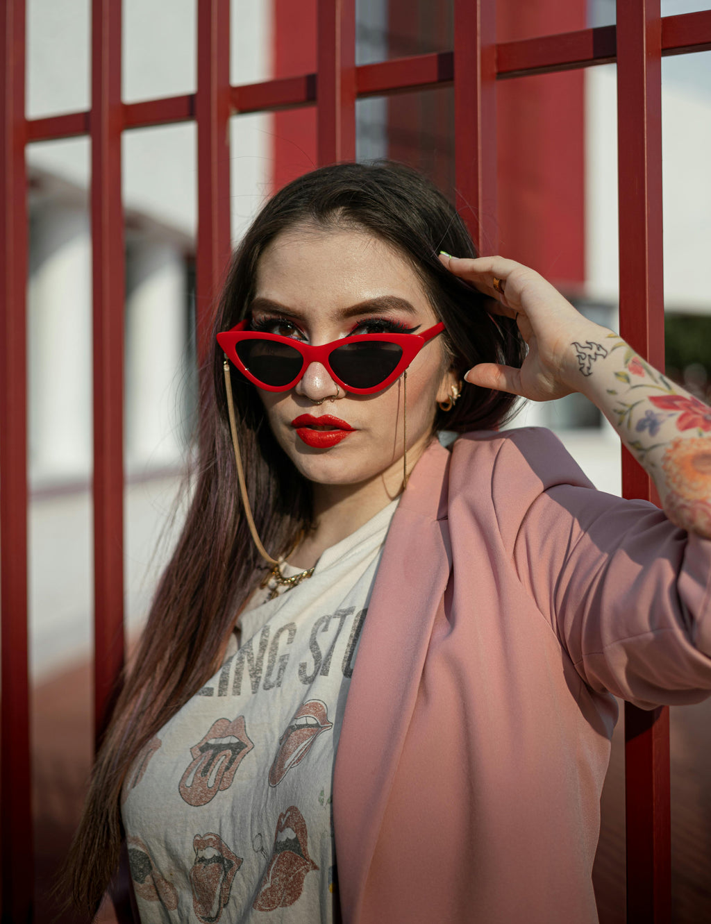 Lunettes Cat Eye – Monture Fine & Style Intemporel